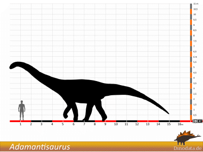 Größenvergleich / Dinodata.de. Creative Commons 4.0 International (CC BY 4.0) Größenvergleich © Dinodata.de. Creative Commons 4.0 International (CC BY 4.0)