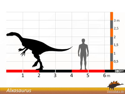 Größenvergleich / Dinodata.de. Creative Commons 4.0 International (CC BY 4.0) Größenvergleich © Dinodata.de. Creative Commons 4.0 International (CC BY 4.0)