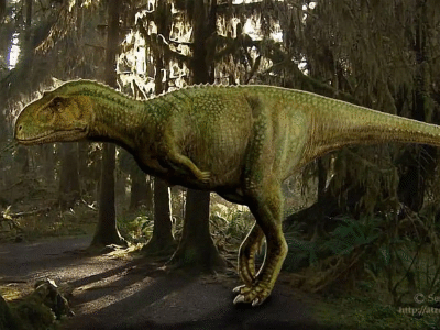 Aucasaurus / © Sergey Krasovskiy Aucasaurus / © Sergey Krasovskiy. Verwendet mit freundlicher Genehmigung des Autors.
