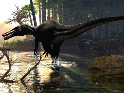 Baryonyx / © James Kuether. Verwendet mit freundlicher Genehmigung des Autors.