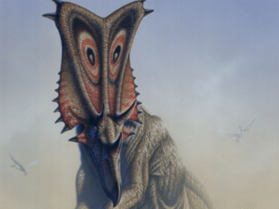 Chasmosaurus / © Fabio Pastori. Verwendet mit freundlicher Genehmigung des Autors. Chasmosaurus / © Fabio Pastori. Verwendet mit freundlicher Genehmigung des Autors.