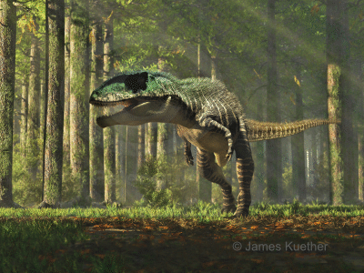 Carcharodontosaurus / © James Kuether. Verwendet mit freundlicher Genehmigung des Autors. Carcharodontosaurus / © James Kuether. Verwendet mit freundlicher Genehmigung des Autors.