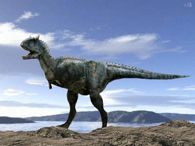 Carnotaurus / © Beate Basner. Verwendet mit freundlicher Genehmigung der Autorin.