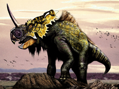 Centrosaurus / © Erik Christopher Omtvedt. Verwendet mit freundlicher Genehmigung des Autors. Centrosaurus / © Erik Christopher Omtvedt. Verwendet mit freundlicher Genehmigung des Autors.