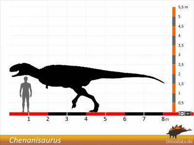 Größenvergleich / Dinodata.de. Creative Commons 4.0 International (CC BY 4.0)