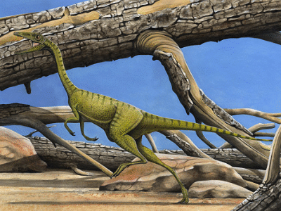 Compsognathus / © Arturo de Miguel Compsognathus / © Arturo de Miguel. Verwendet mit freundlicher Genehmigung des Autors.