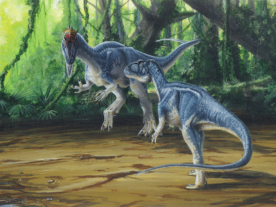 Cryolophosaurus / © Todd Marshall Cryolophosaurus / © Todd Marshall. Verwendet mit freundlicher Genehmigung des Autors.