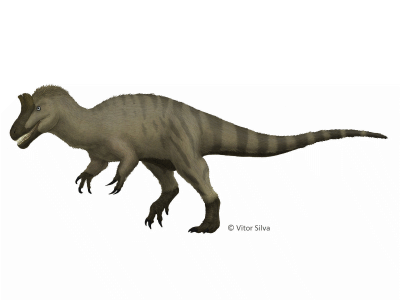 Cryolophosaurus / © Vitor Silva. Verwendet mit freundlicher Genehmigung des Autors