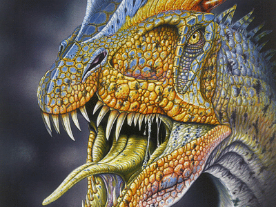 Dilophosaurus / © Fabio Pastori. Verwendet mit freundlicher Genehmigung des Autors.