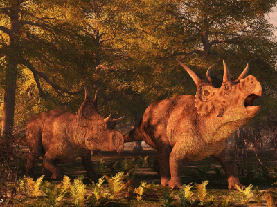 Diabloceratops / © Raul Lunia. Verwendet mit freundlicher Genehmigung des Autors.