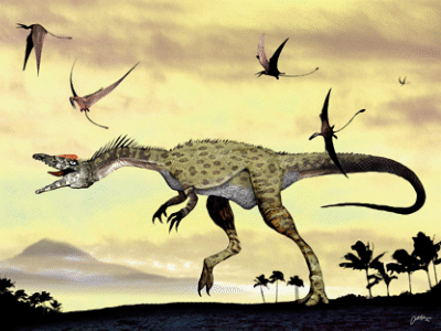 Elaphrosaurus / © Erik Christpher Omtvedt Elaphrosaurus / © Erik Christpher Omtvedt. Verwendet mit freundlicher Genehmigung des Autors.