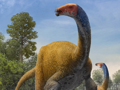 Erlikosaurus / © Sergey Krasovskiy. Verwendet mit freundlicher Genehmigung des Autors. Erlikosaurus / © Sergey Krasovskiy. Verwendet mit freundlicher Genehmigung des Autors.