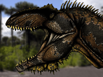Giganotosaurus / © Felipe Alves Elias Giganotosaurus / © Felipe Alves Elias. Verwendet mit freundlicher Genehmigung des Autors.