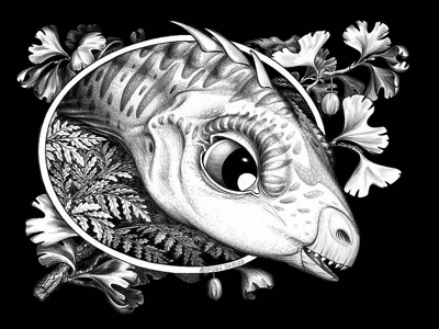 Jeholosaurus / © Luc J. Bailly. Verwendet mit freundlicher Genehmigung des Autors.