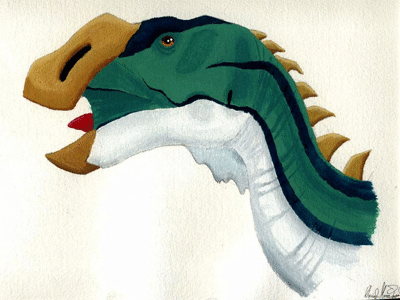 Kritosaurus / © Øyvind M. Padron. Verwendet mit freundlicher Genehmigung des Autors.