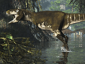 Lythronax / © James Kuether. Verwendet mit freundlicher Genehmigung des Autors. Lythronax / © James Kuether. Verwendet mit freundlicher Genehmigung des Autors.