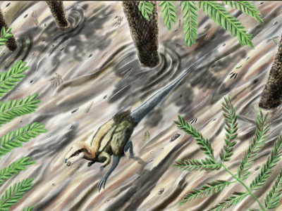 Laquintasaura / © Eloy Manzanero. Verwendet mit freundlicher Genehmigung des Autors Laquintasaura / © Eloy Manzanero. Verwendet mit freundlicher Genehmigung des Autors