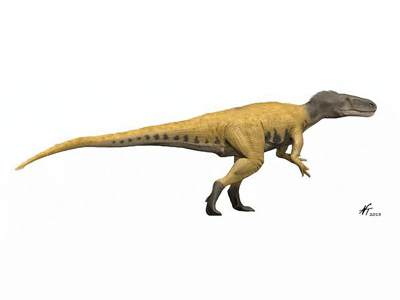 Leshansaurus / © N. Tamura. Verwendet mit freundlicher Genehmigung des Autors. Leshansaurus / © N. Tamura. Verwendet mit freundlicher Genehmigung des Autors.