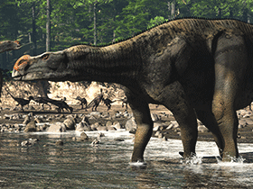 Muttaburrasaurus / © James Kuether. Verwendet mit freundlicher Genehmigung des Autors. Muttaburrasaurus / © James Kuether. Verwendet mit freundlicher Genehmigung des Autors.