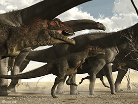 Mapusaurus / © Raul Lunia. Verwendet mit freundlicher Genehmigung des Autors. Mapusaurus / © Raul Lunia. Verwendet mit freundlicher Genehmigung des Autors.