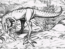 Masiakasaurus / © Luc J. Bailly Masiakasaurus / © Luc J. Bailly. Verwendet mit freundlicher Genehmigung des Autors.