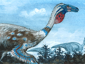 Ornithomimus / © Tuomas Koivurinne Ornithomimus / © Tuomas Koivurinne. Verwendet mit freundlicher Genehmigung des Autors.