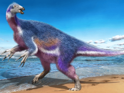 Paralitherizinosaurus © Masato Hattori. Creative Commons 4.0 International (CC BY 4.0) Paralitherizinosaurus © Masato Hattori. Creative Commons 4.0 International (CC BY 4.0)