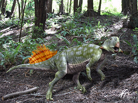 Psittacosaurus / © N. Tamura. Verwendet mit freundlicher Genehmigung des Autors.