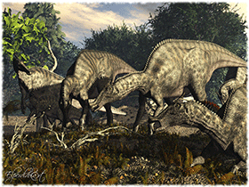 Saurolophus / © elperdido1965. Verwendet mit freundlicher Genehmigung des Autors Saurolophus / © elperdido1965. Verwendet mit freundlicher Genehmigung des Autors