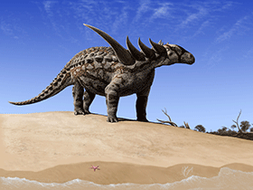 Sauropelta / © Julius Csotonyi Sauropelta / © Julius Csotonyi. Verwendet mit freundlicher Genehmigung des Autors.