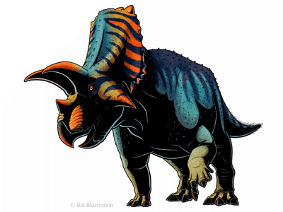 Sierraceratops / © Nix Illustration