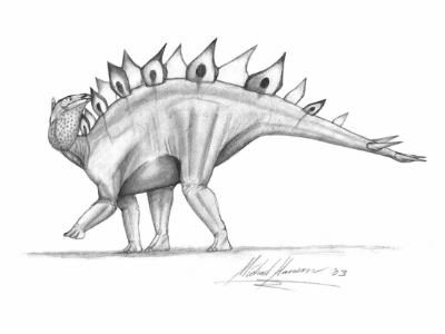 Stegosaurus / © Michael Hanson Stegosaurus / © Michael Hanson. Verwendet mit freundlicher Genehmigung des Autors.