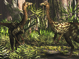 Struthiomimus / © James Kuether. Verwendet mit freundlicher Genehmigung des Autors Struthiomimus / © James Kuether. Verwendet mit freundlicher Genehmigung des Autors