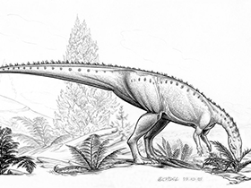 Thescelosaurus / © Luc J. Bailly Thescelosaurus / © Luc J. Bailly. Verwendet mit freundlicher Genehmigung des Autors.