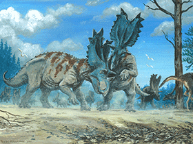 Utahceratops / © Tuomas Koivurinne Utahceratops / © Tuomas Koivurinne. Verwendet mit freundlicher Genehmigung des Autors.