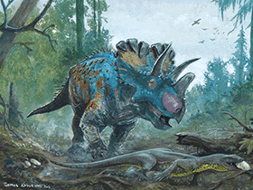 Wendiceratops / © Tuomas Koivurinne. Verwendet mit freundlicher Genehmigung des Autors Wendiceratops / © Tuomas Koivurinne. Verwendet mit freundlicher Genehmigung des Autors
