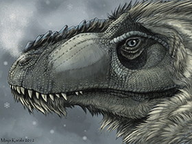 Yutyrannus / © Maija Karala Yutyrannus / © Maija Karala. Verwendet mit freundlicher Genehmigung der Autorin