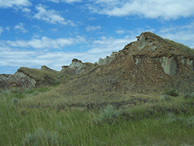 Dinosaur Provincial Park / Rosanna P. Brost (Falcolf) (deviantart.com) / Creative Commons 3.0 Unported (CC BY-NC-ND 3.0) Dinosaur Provincial Park / Rosanna P. Brost (Falcolf) (deviantart.com) / Creative Commons 3.0 Unported (CC BY-NC-ND 3.0)