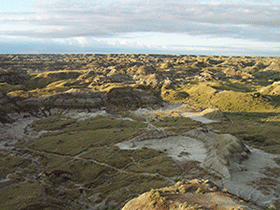 Dinosaur Provincial Park / Rosanna P. Brost (Falcolf) (deviantart.com) / Creative Commons 3.0 Unported (CC BY-NC-ND 3.0) Dinosaur Provincial Park / Rosanna P. Brost (Falcolf) (deviantart.com) / Creative Commons 3.0 Unported (CC BY-NC-ND 3.0)