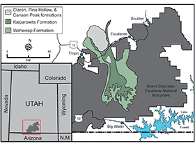 Wahweap Formation / Lund et al. Creative Commons 4.0 International (CC BY 4.0)