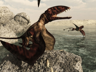 Dimorphodon / © Raul Lunia. Verwendet mit freundlicher Genehmigung des Autors Dimorphodon / © Raul Lunia. Verwendet mit freundlicher Genehmigung des Autors