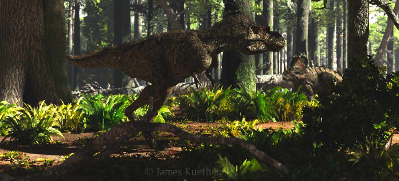 Albertosaurus / © James Kuether / Jameskuether.com