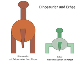 Aufrechter Gang / Dinodata.de. Creative Commons 4.0 International (CC BY 4.0)