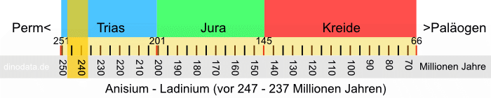 Anisium - Ladinium (Trias)